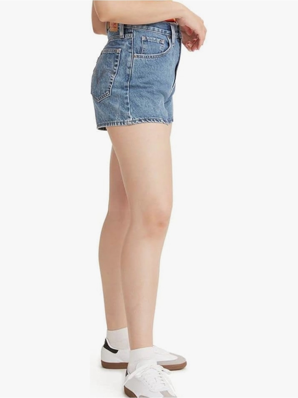 Levi’s High Rise Mom Jean Shorts